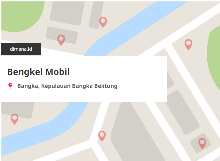 Bengkel Mobil di sekitar Bangka, Kepulauan Bangka Belitung