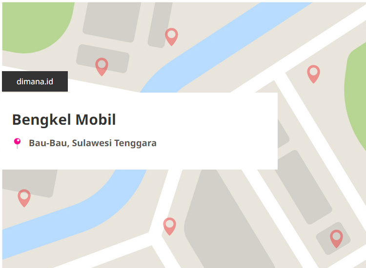 Bengkel Mobil di sekitar Bau-Bau, Sulawesi Tenggara