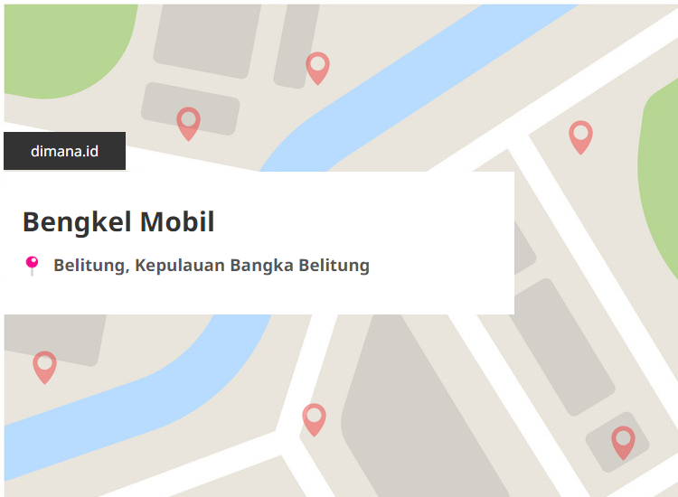 Bengkel Mobil di sekitar Belitung, Kepulauan Bangka Belitung