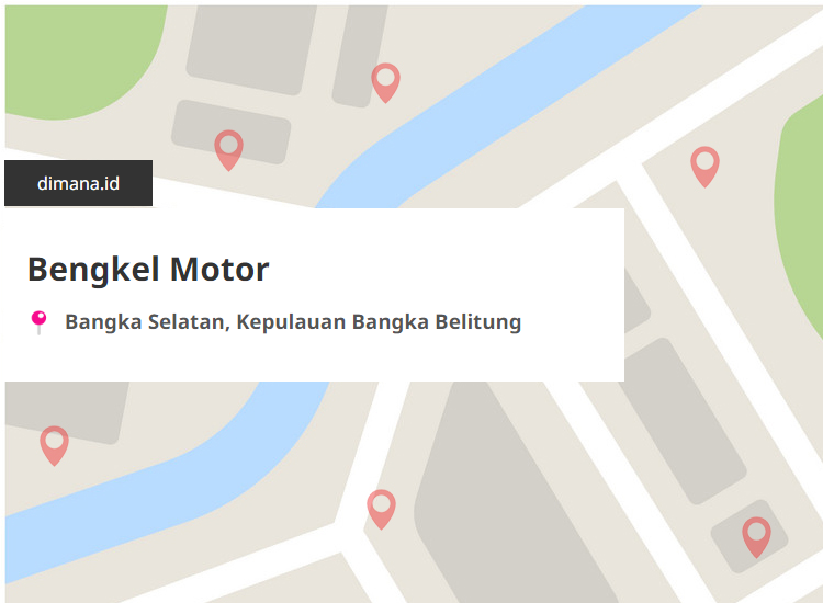 Bengkel Motor di sekitar Bangka Selatan, Kepulauan Bangka Belitung