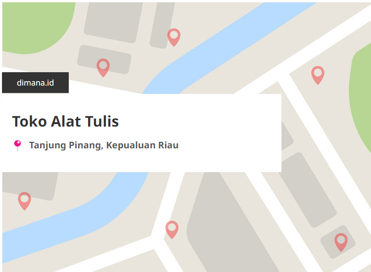 Toko Alat Tulis di sekitar Tanjung Pinang, Kepualuan Riau
