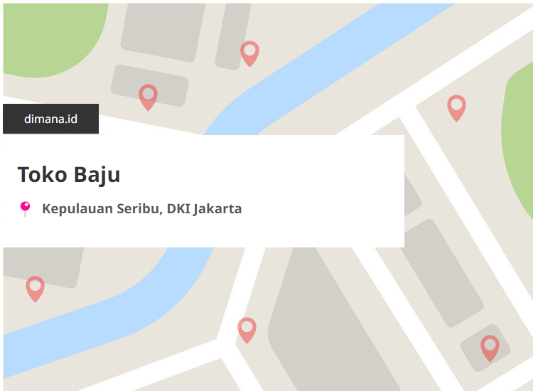 Toko Baju di sekitar Kepulauan Seribu, DKI Jakarta