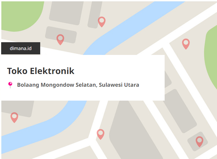 Toko Elektronik di sekitar Bolaang Mongondow Selatan, Sulawesi Utara