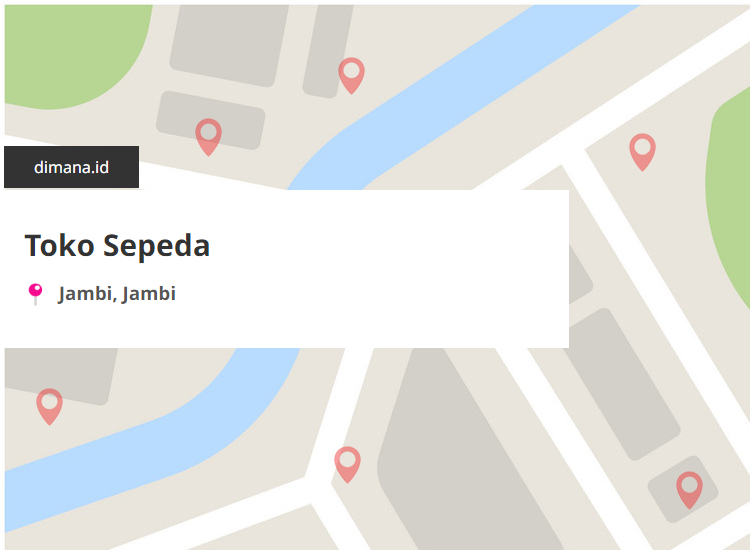 Toko Sepeda di sekitar Jambi, Jambi